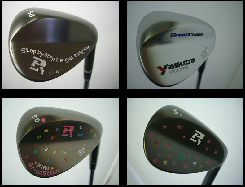 GrindStudio CRESCENTBACK Wedge Prototype 52° TourAD AD-75 (R